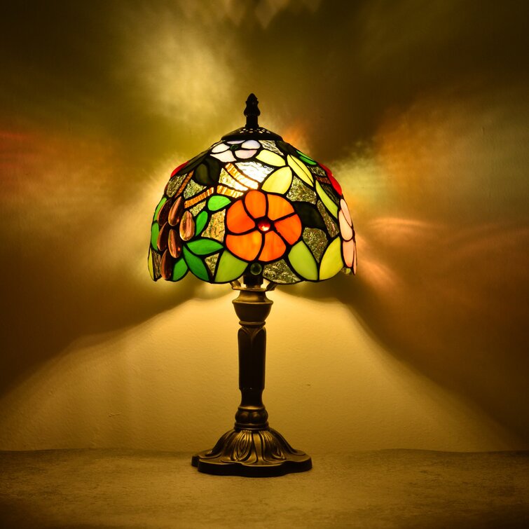 Gabriella stained deals glass table lamp